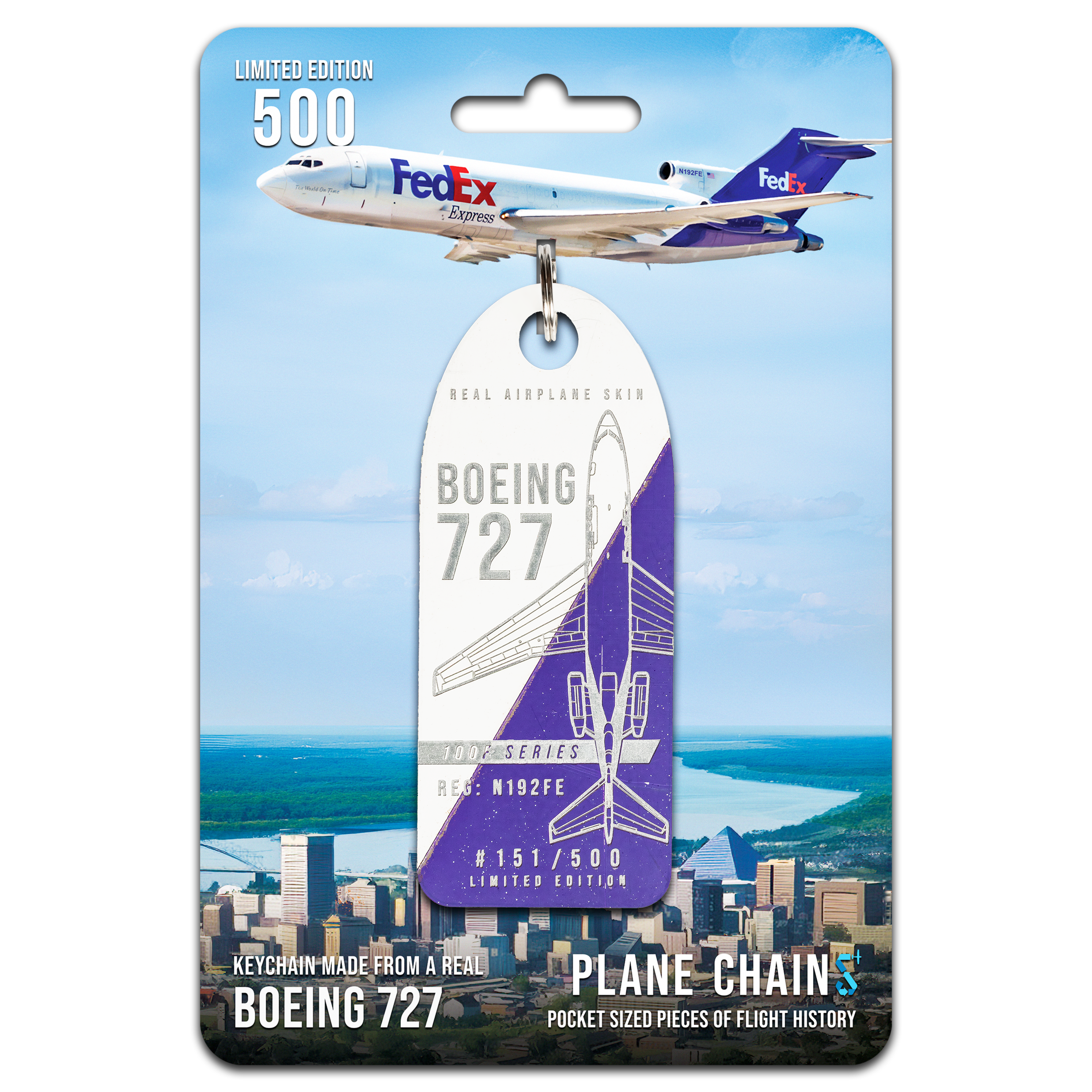 BOEING 727 N192FE – Plane Chains