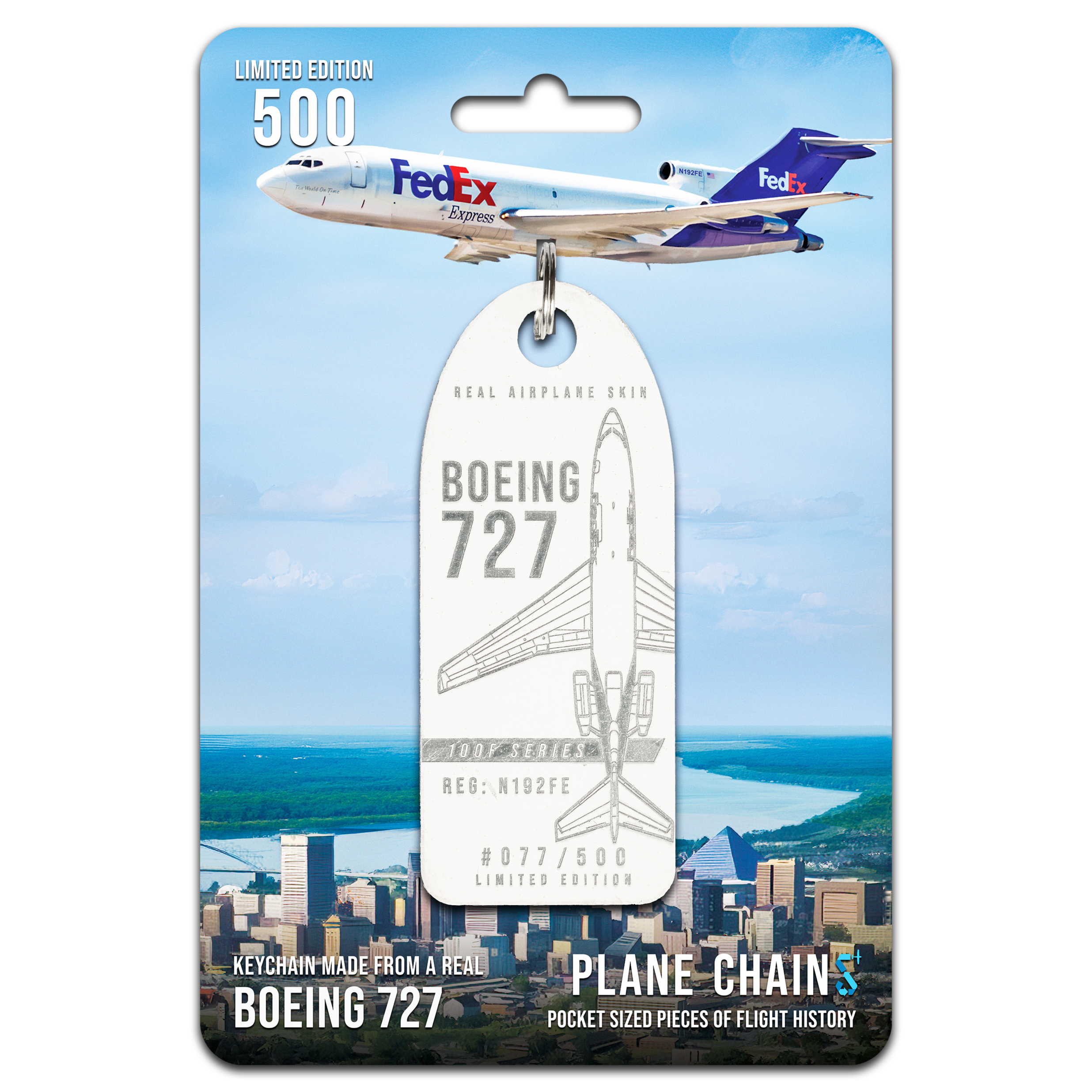BOEING 727 N192FE – Plane Chains